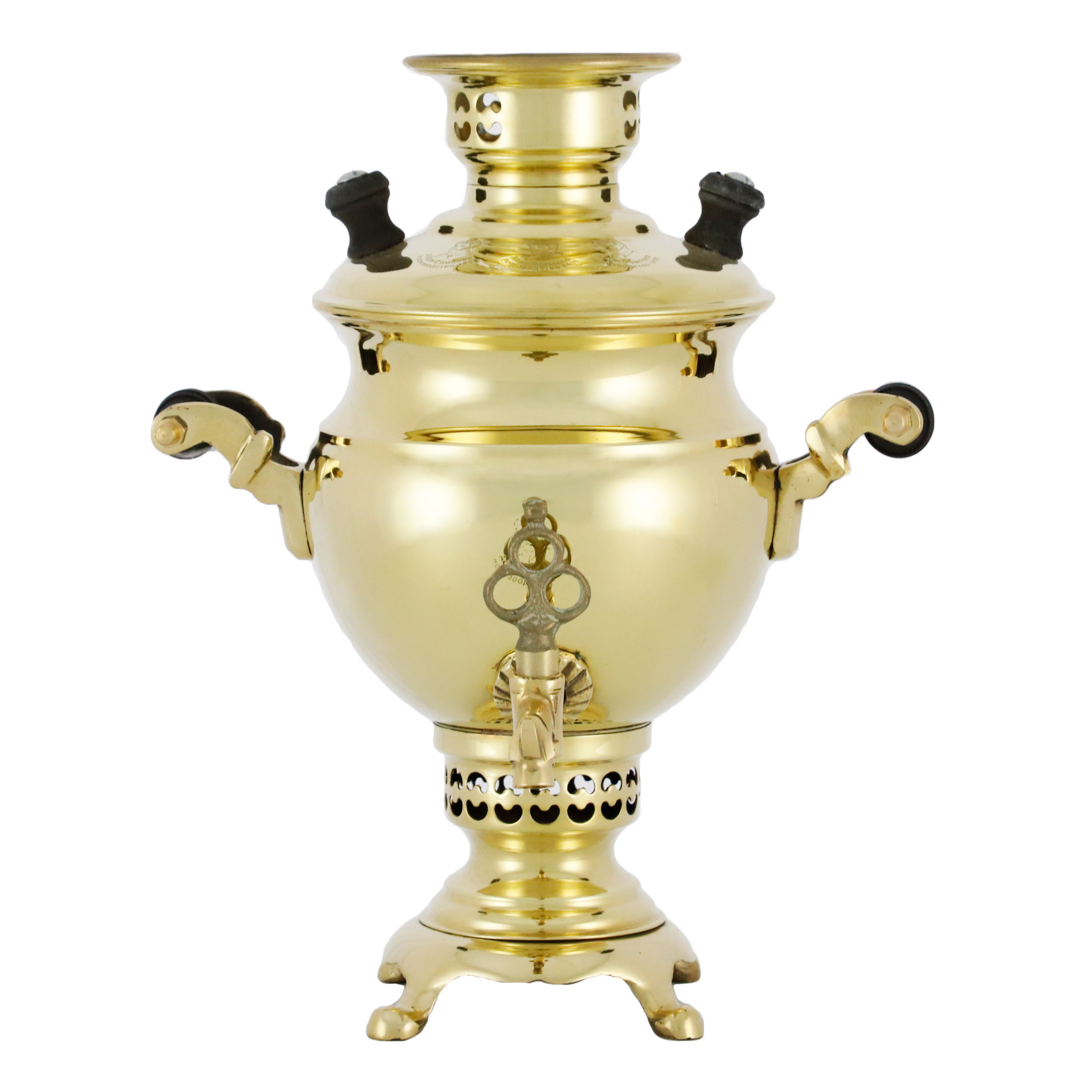 سماور زغالی عبدی مدل یک لیتری