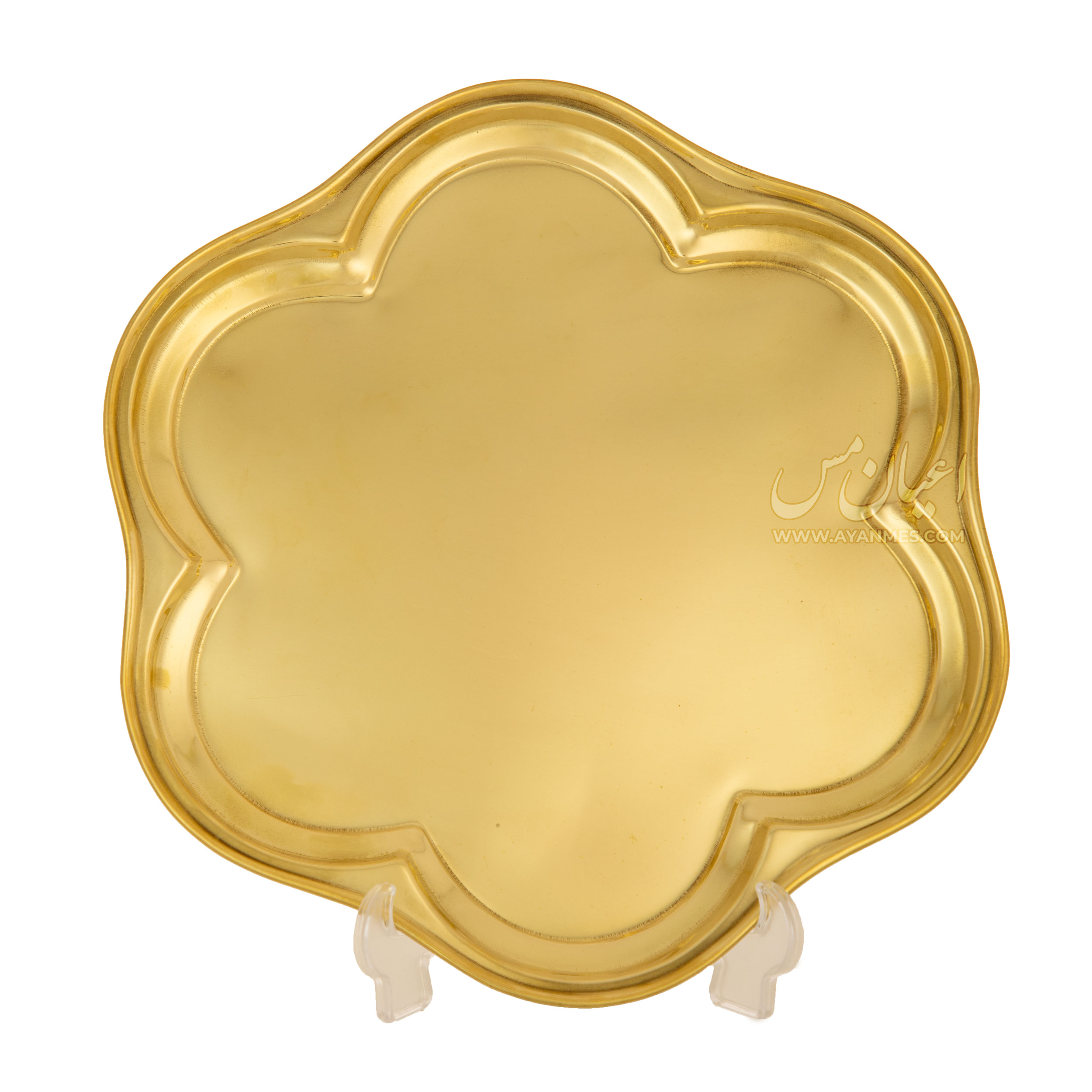 IMG_0019 سینی چای خوری برنجی مدل 6 قل