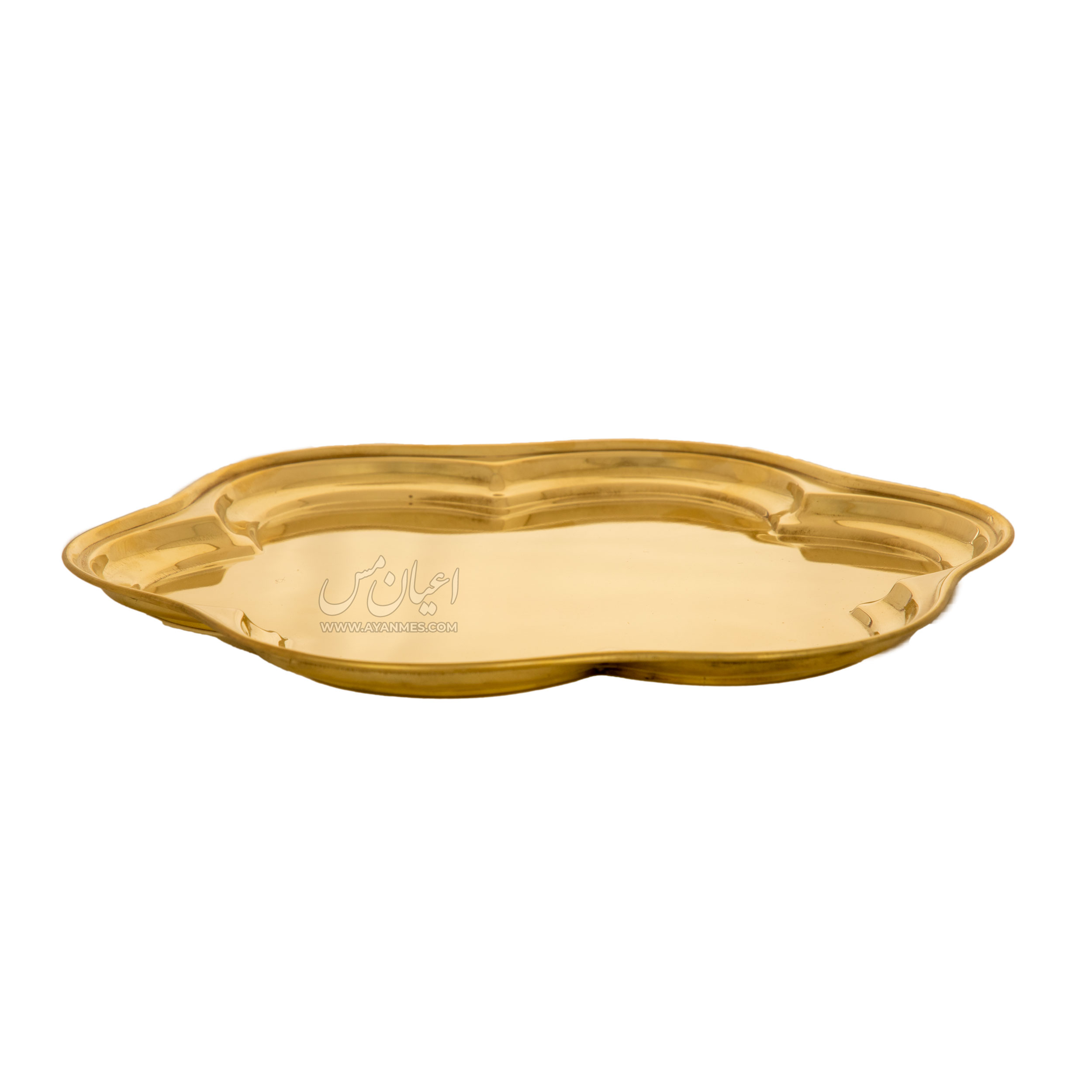 IMG_0021 سینی چای طلایی آینه ای