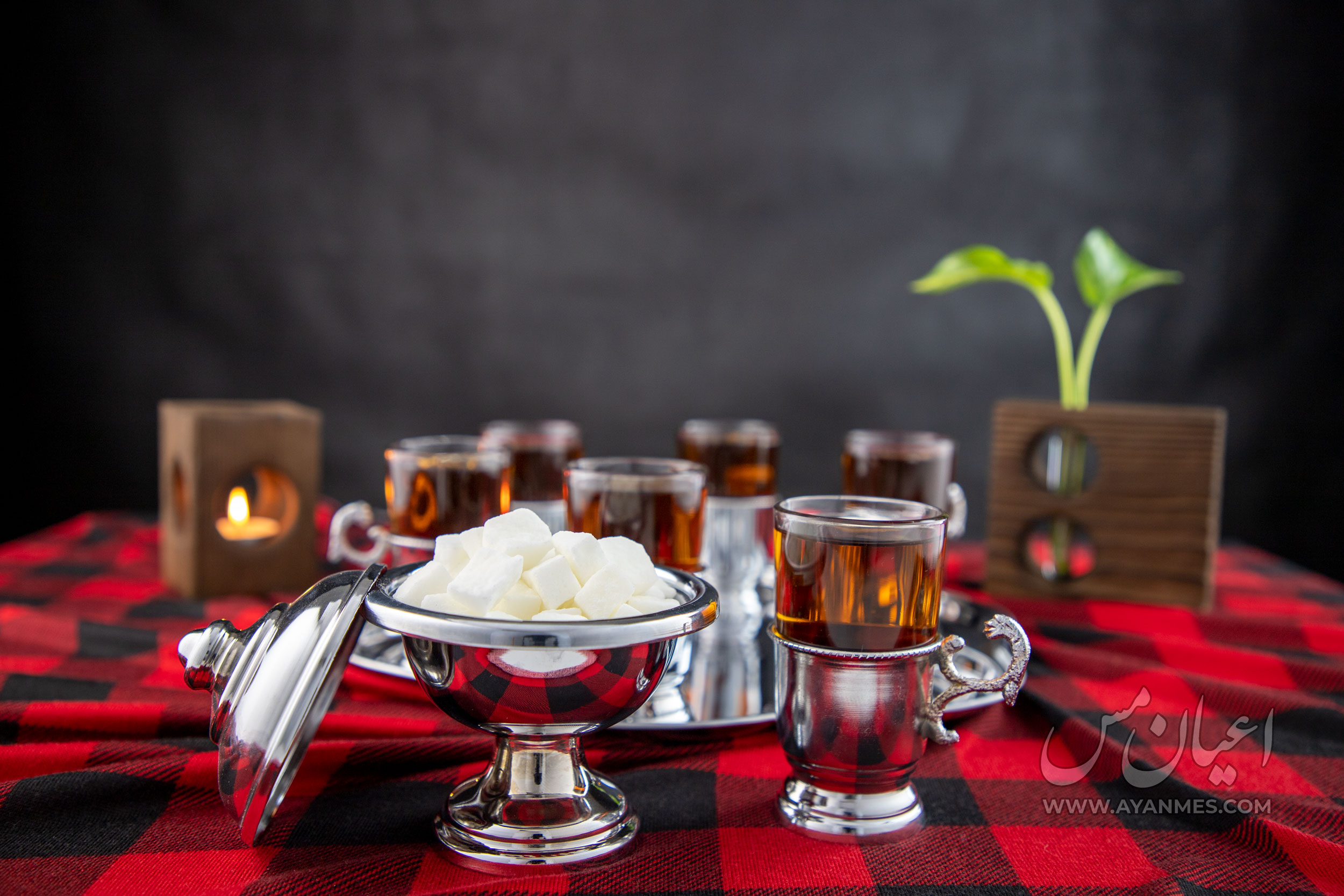 _MG_6196 ست چای خوری کروم