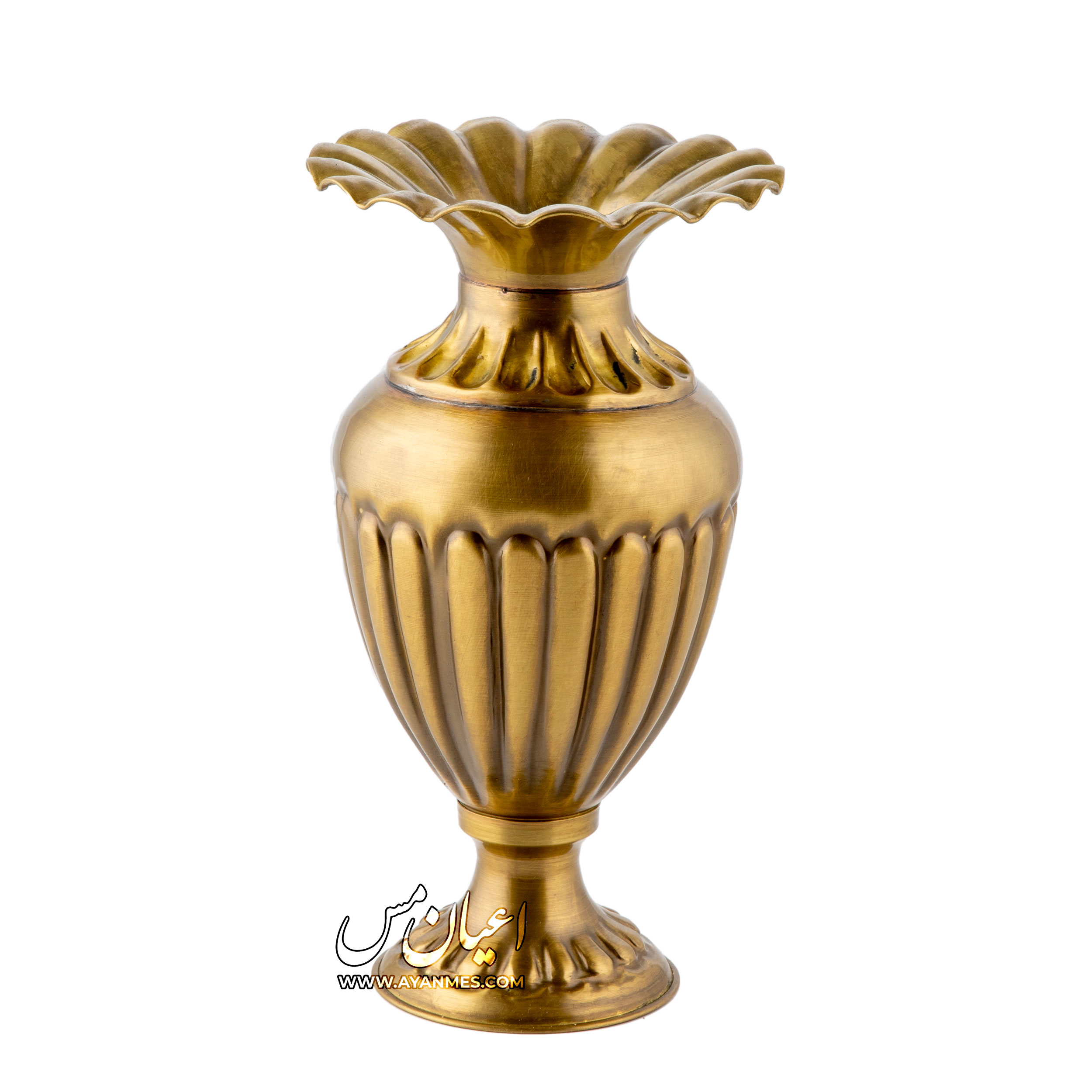 _MG_6839 گلدان طرح رومی اعیان مس رنگ آنتیک